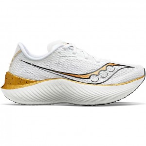 Saucony Endorphin Pro 3 Laufschuhe Damen Weiß | SCHWEIZ NXHKQ