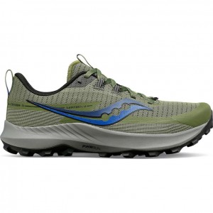 Saucony Peregrine 13 Trailrunning Schuhe Herren Olivgrün | SCHWEIZ IWEOQ