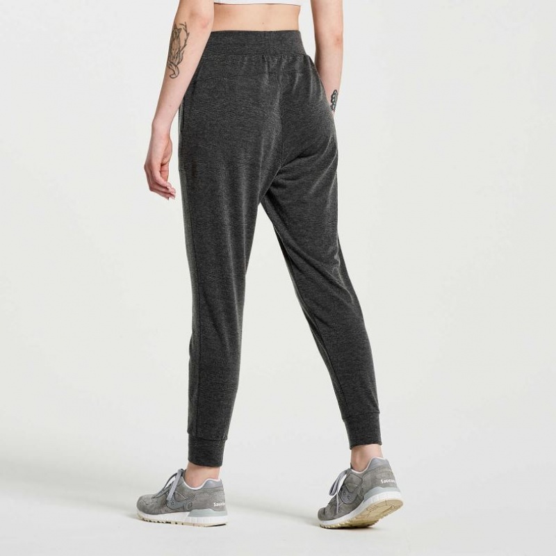 Saucony Boston Jogginghose Damen Schwarz | SCHWEIZ KJUTQ