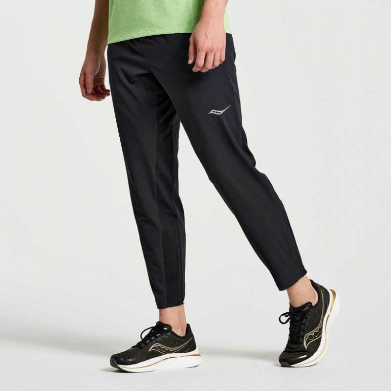 Saucony Boston Woven Jogginghose Herren Schwarz | SCHWEIZ NCBZR
