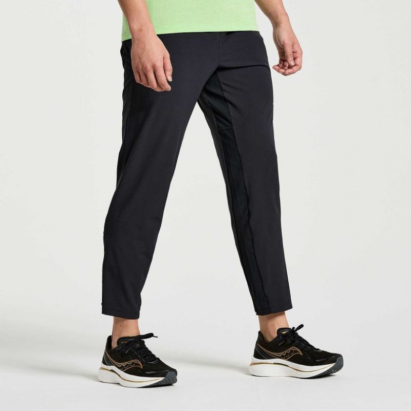 Saucony Boston Woven Jogginghose Herren Schwarz | SCHWEIZ NCBZR