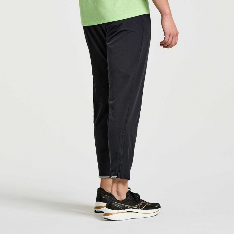 Saucony Boston Woven Jogginghose Herren Schwarz | SCHWEIZ NCBZR