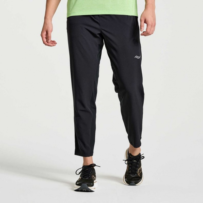 Saucony Boston Woven Jogginghose Herren Schwarz | SCHWEIZ NCBZR