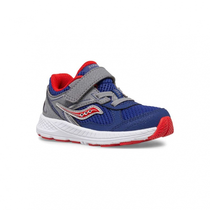 Saucony Cohesion 14 A/C Jr. Sneaker Kleine Kinder Navy Grau | SCHWEIZ NLYKC