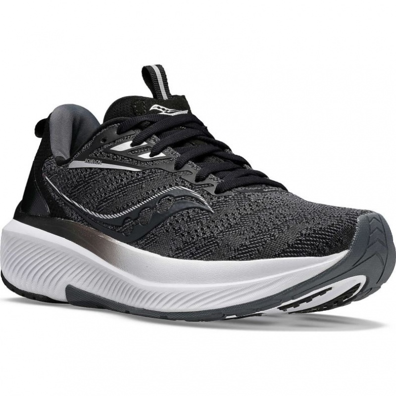 Saucony Echelon 9 Laufschuhe Herren Schwarz | SCHWEIZ FWOJT