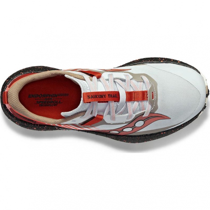 Saucony Endorphin Edge Trailrunning Schuhe Damen Weiß Rot | SCHWEIZ JNDSH