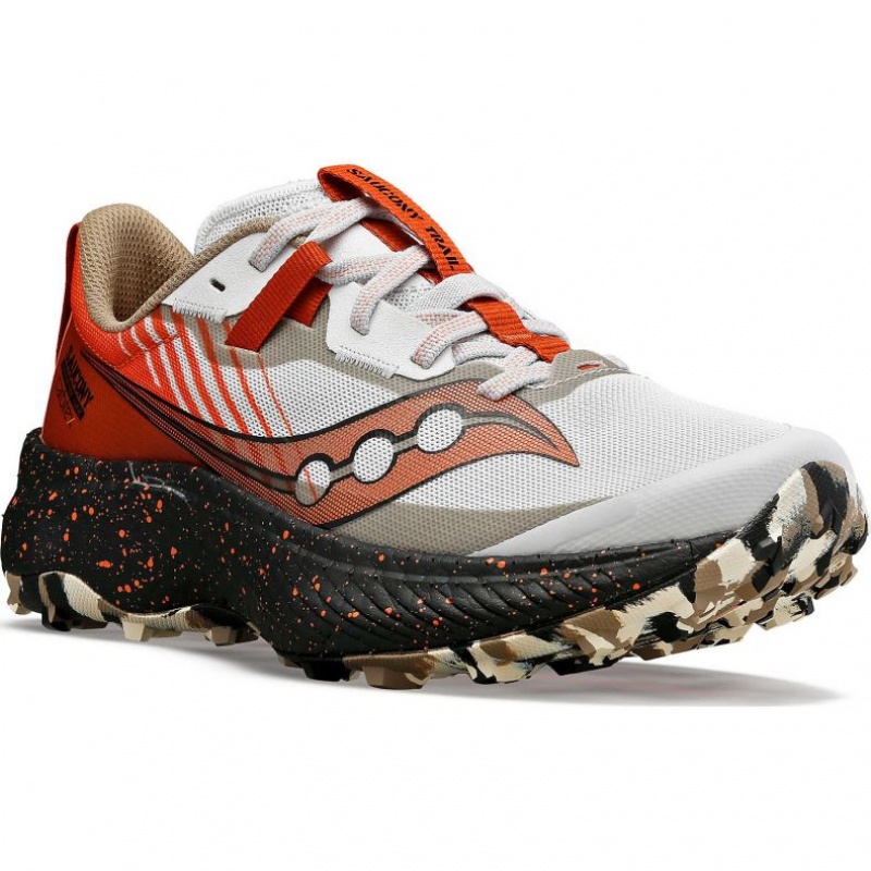 Saucony Endorphin Edge Trailrunning Schuhe Damen Weiß Rot | SCHWEIZ JNDSH