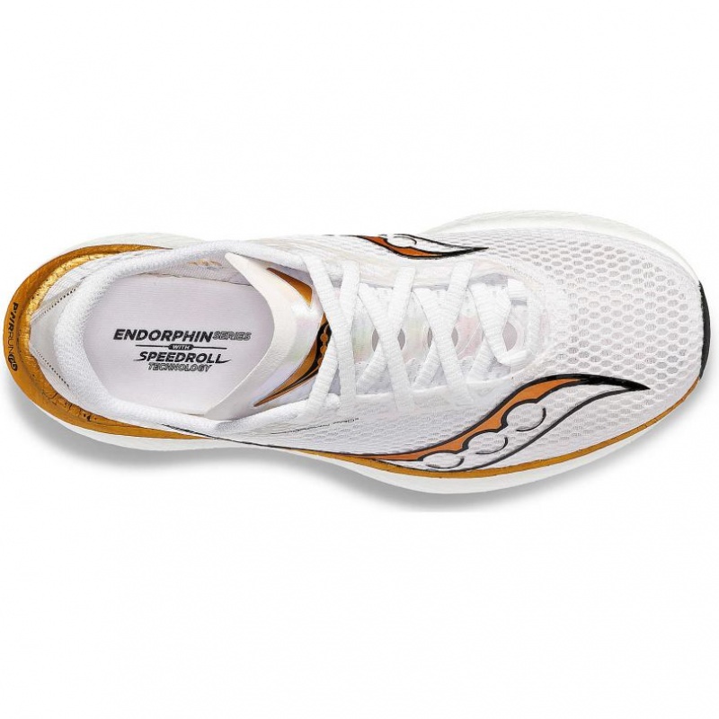 Saucony Endorphin Pro 3 Laufschuhe Herren Weiß | SCHWEIZ WRHML