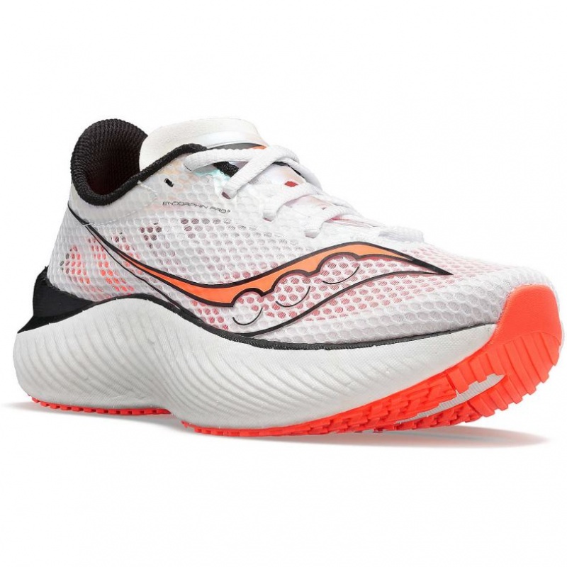 Saucony Endorphin Pro 3 Laufschuhe Herren Weiß | SCHWEIZ INCPY