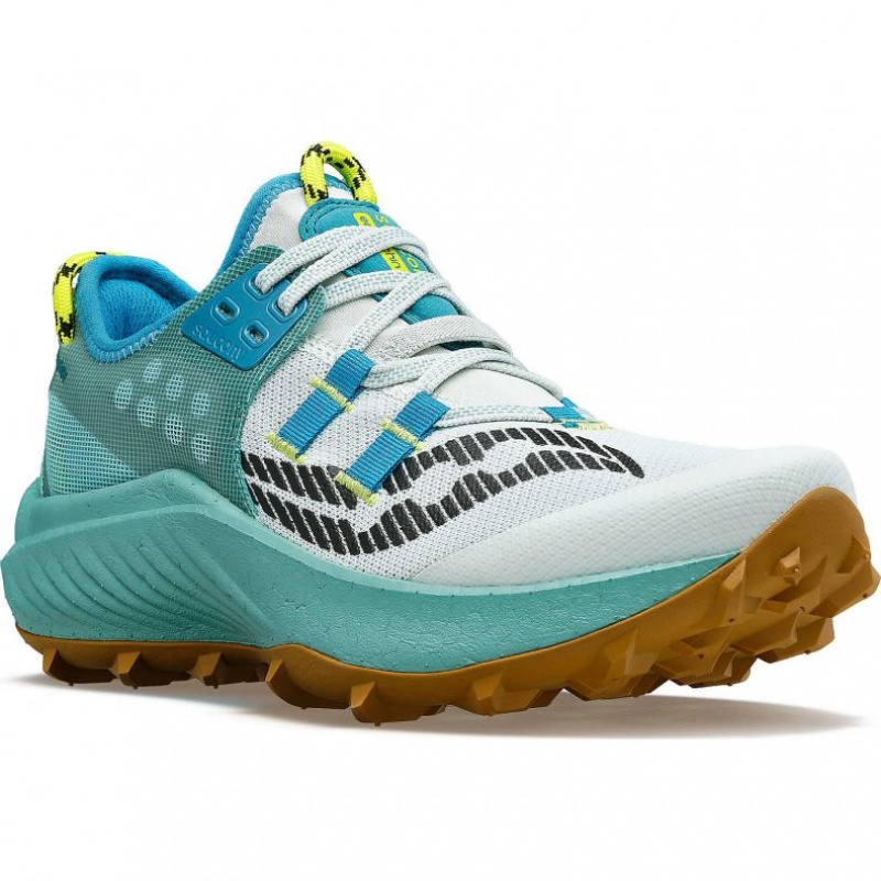Saucony Endorphin Rift Trailrunning Schuhe Damen Türkis | SCHWEIZ CNFRT