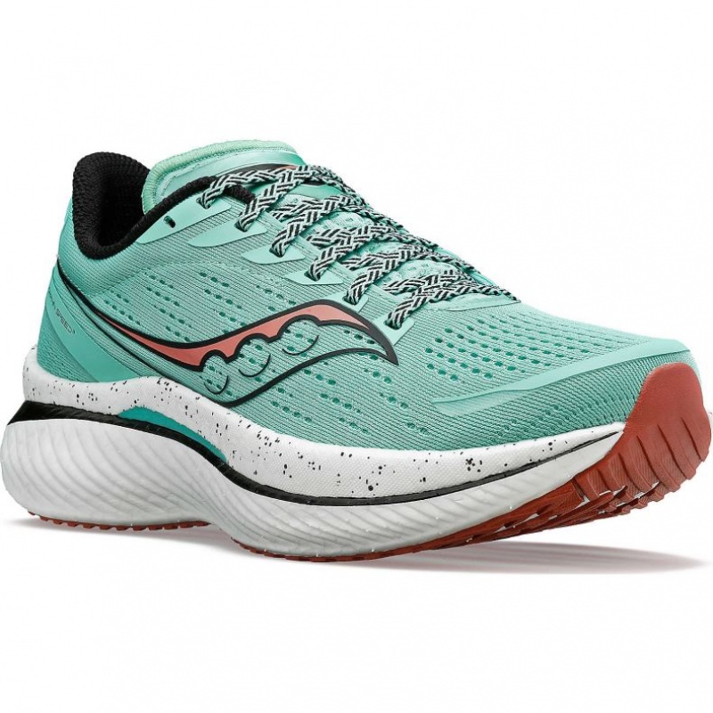 Saucony Endorphin Speed 3 Laufschuhe Damen Türkis | SCHWEIZ BPOHJ