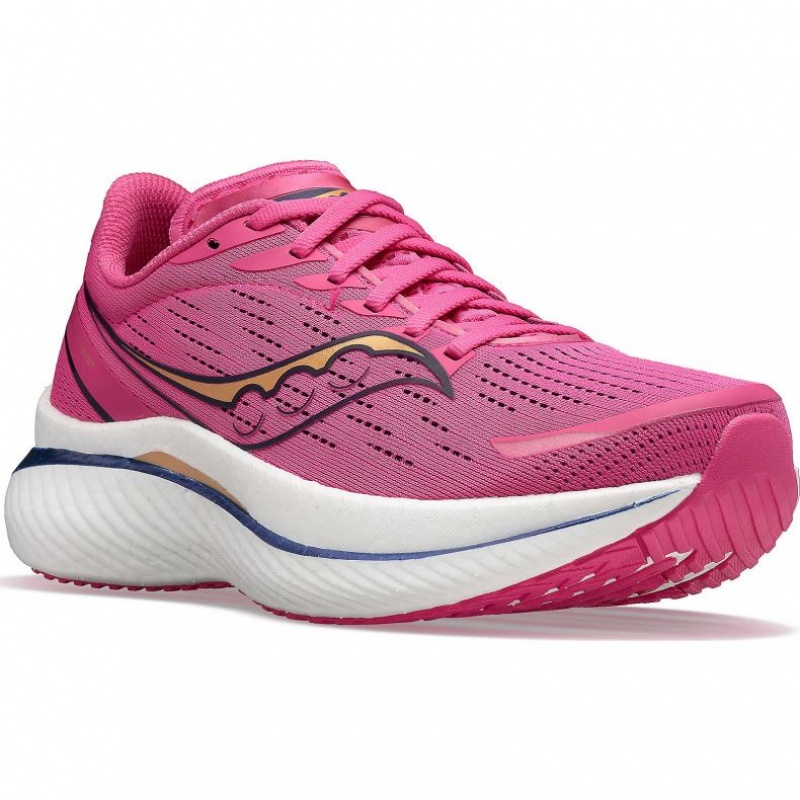 Saucony Endorphin Speed 3 Laufschuhe Damen Rosa | SCHWEIZ XKHUV