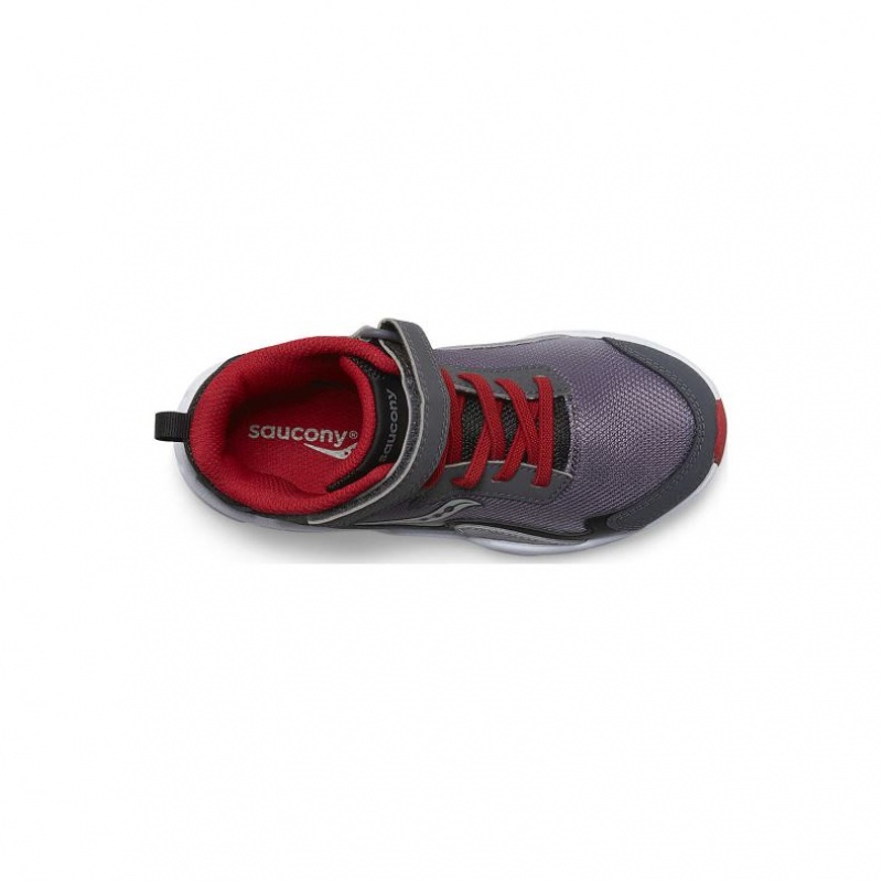 Saucony Flash Mid A/C Sneaker Große Kinder Grau | SCHWEIZ HTNUB