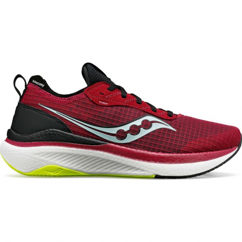 Saucony Freedom Crossport Laufschuhe Damen Rot | SCHWEIZ MBFEP