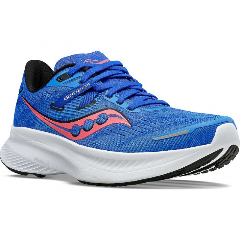 Saucony Guide 16 Laufschuhe Damen Blau | SCHWEIZ XAQMD