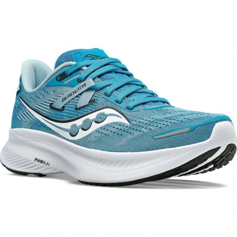 Saucony Guide 16 Laufschuhe Damen Türkis | SCHWEIZ MZLWI