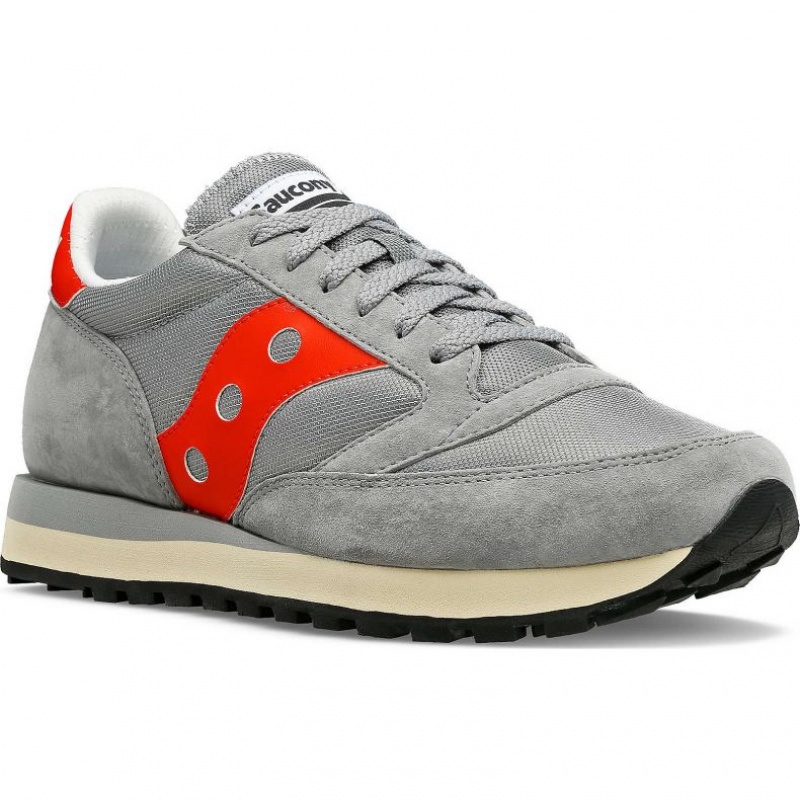 Saucony Jazz 81 Sneaker Herren Grau Rot | SCHWEIZ VITJO