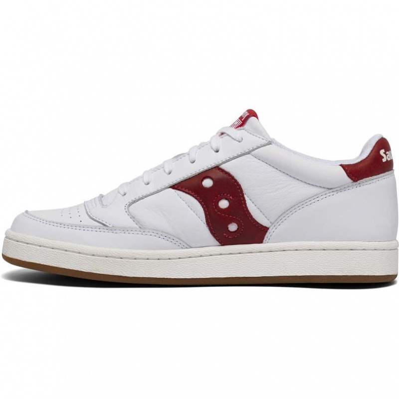 Saucony Jazz Court Sneaker Herren Weiß Rot | SCHWEIZ HRGTP
