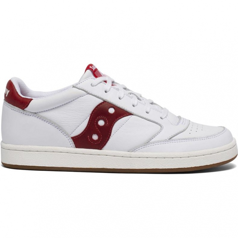 Saucony Jazz Court Sneaker Herren Weiß Rot | SCHWEIZ HRGTP