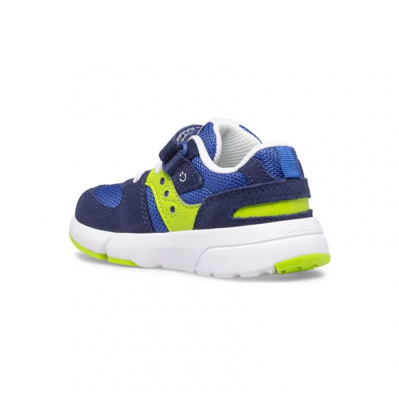 Saucony Jazz Lite 2.0 Sneaker Kleine Kinder Blau Grün | SCHWEIZ STAID