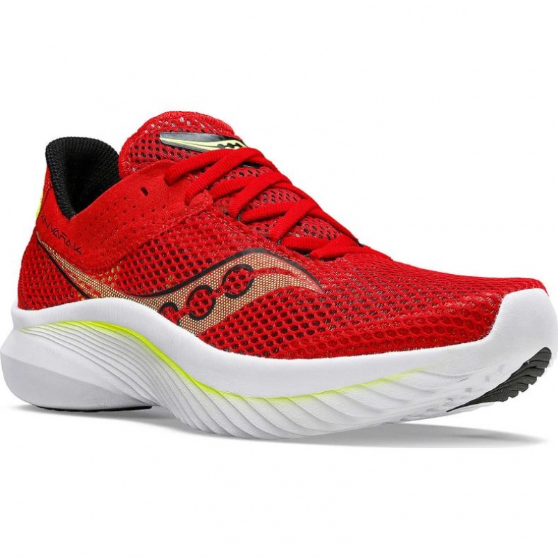 Saucony Kinvara 14 Laufschuhe Herren Rot | SCHWEIZ XMHGR