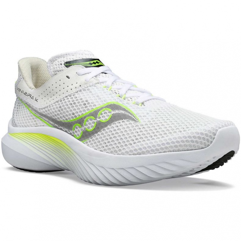 Saucony Kinvara 14 Laufschuhe Herren Weiß | SCHWEIZ DVNPY