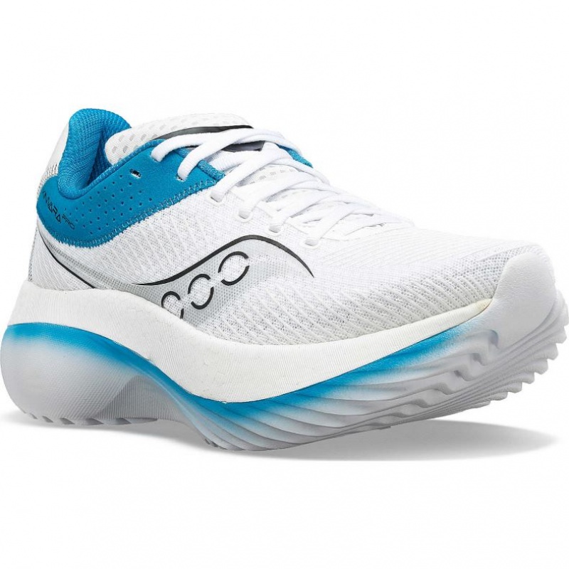 Saucony Kinvara Pro Laufschuhe Damen Weiß | SCHWEIZ NSOAJ
