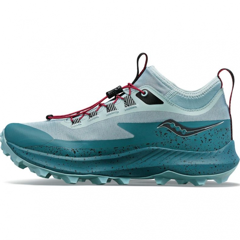 Saucony Peregrine 13 ST Trailrunning Schuhe Damen Türkis | SCHWEIZ GDVFO