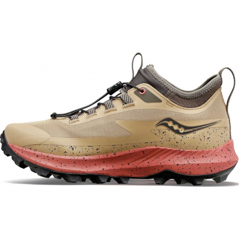 Saucony Peregrine 13 ST Trailrunning Schuhe Damen Braun | SCHWEIZ ZBFGW