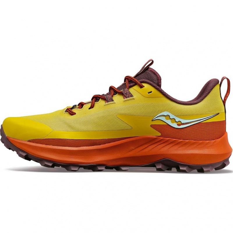 Saucony Peregrine 13 Trailrunning Schuhe Herren Gelb Orange | SCHWEIZ EINCA