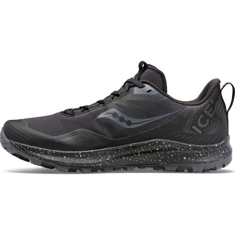 Saucony Peregrine ICE+ 3 Laufschuhe Herren Schwarz | SCHWEIZ FVRTJ