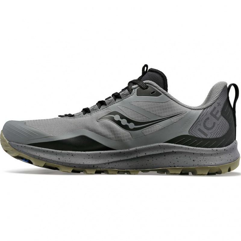 Saucony Peregrine ICE+ 3 Trailrunning Schuhe Herren Grau | SCHWEIZ JRZPC
