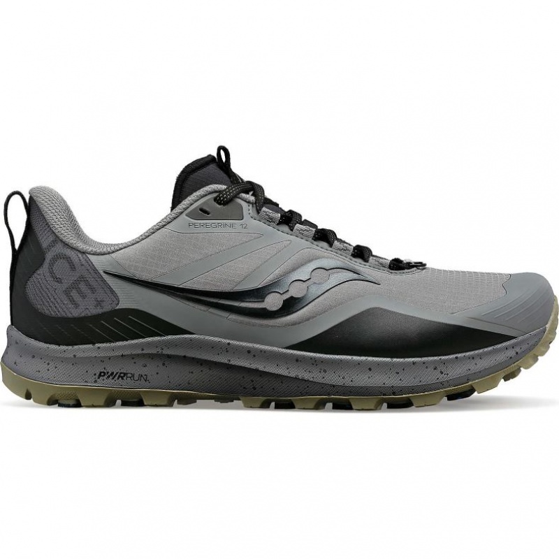 Saucony Peregrine ICE+ 3 Trailrunning Schuhe Herren Grau | SCHWEIZ JRZPC