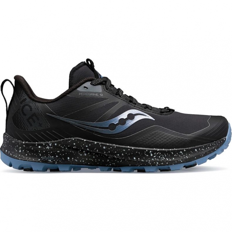 Saucony Peregrine ICE+ 3 Trailrunning Schuhe Damen Schwarz | SCHWEIZ QZVMG