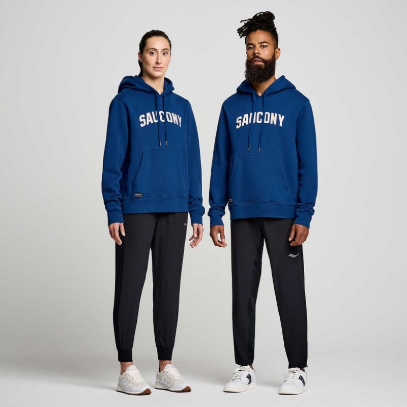 Saucony Recovery Hoodie Damen Indigo | SCHWEIZ TCMPU