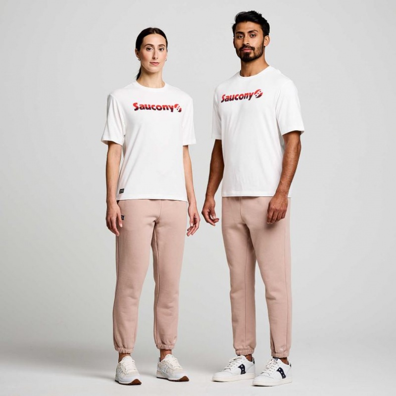 Saucony Recovery Kurzes Sleeve T-Shirt Damen Weiß | SCHWEIZ ZCIRK