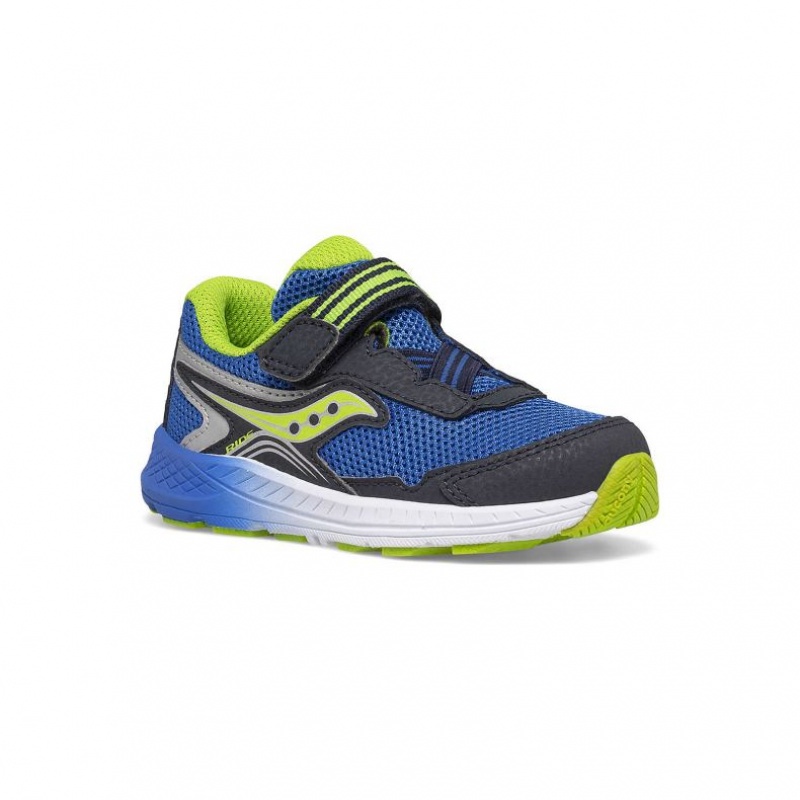 Saucony Ride 10 Jr. Sneaker Große Kinder Navy Grün | SCHWEIZ CPOAM