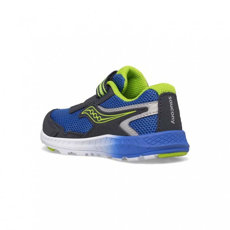 Saucony Ride 10 Jr. Sneaker Große Kinder Navy Grün | SCHWEIZ CPOAM