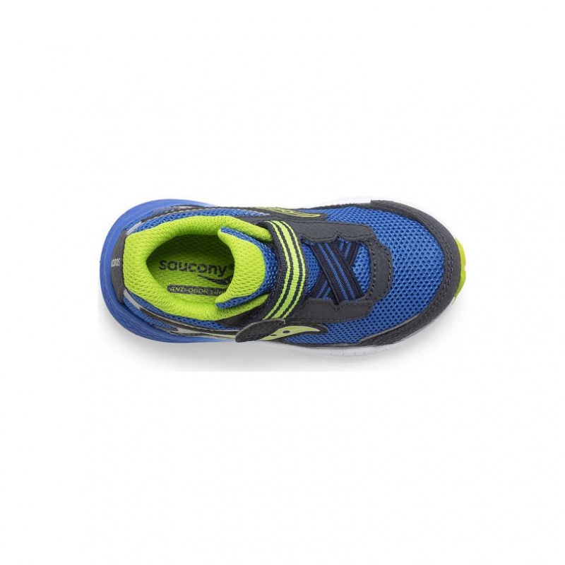 Saucony Ride 10 Jr. Sneaker Große Kinder Navy Grün | SCHWEIZ CPOAM