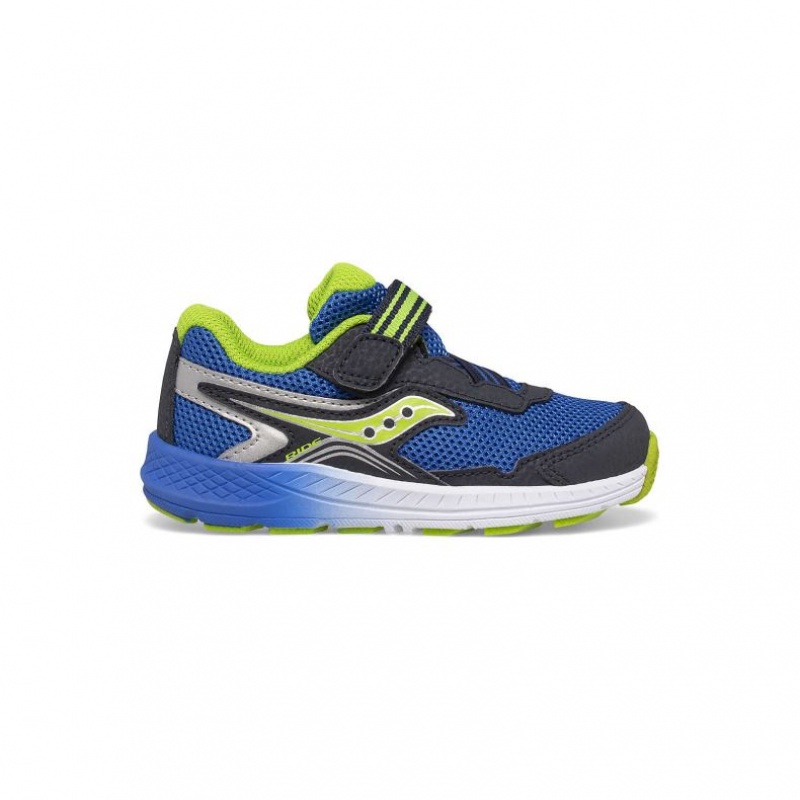 Saucony Ride 10 Jr. Sneaker Große Kinder Navy Grün | SCHWEIZ CPOAM