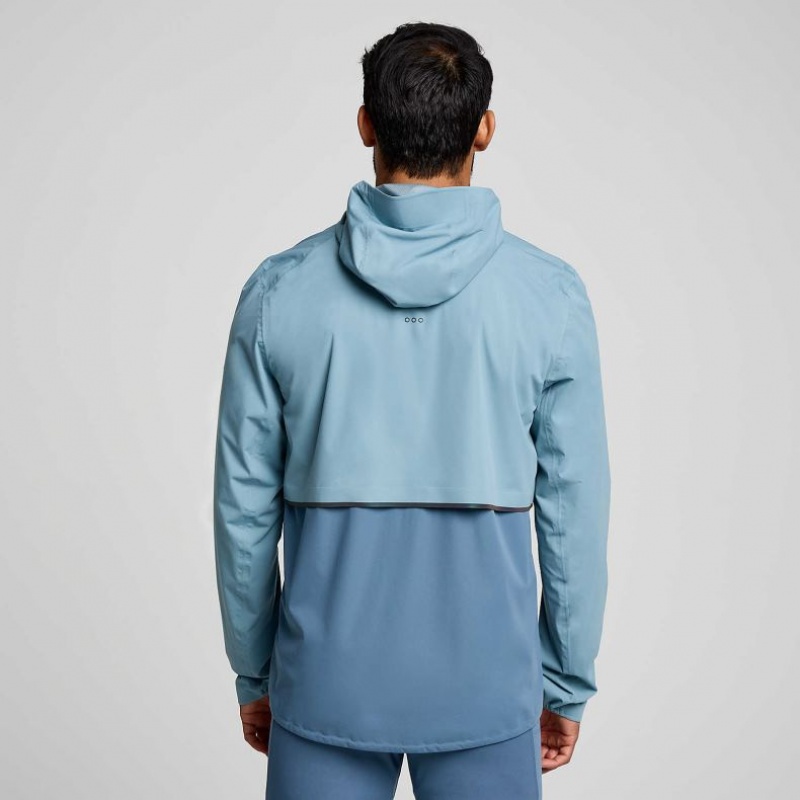 Saucony Runshield Jacke Herren Blau | SCHWEIZ QCOZU