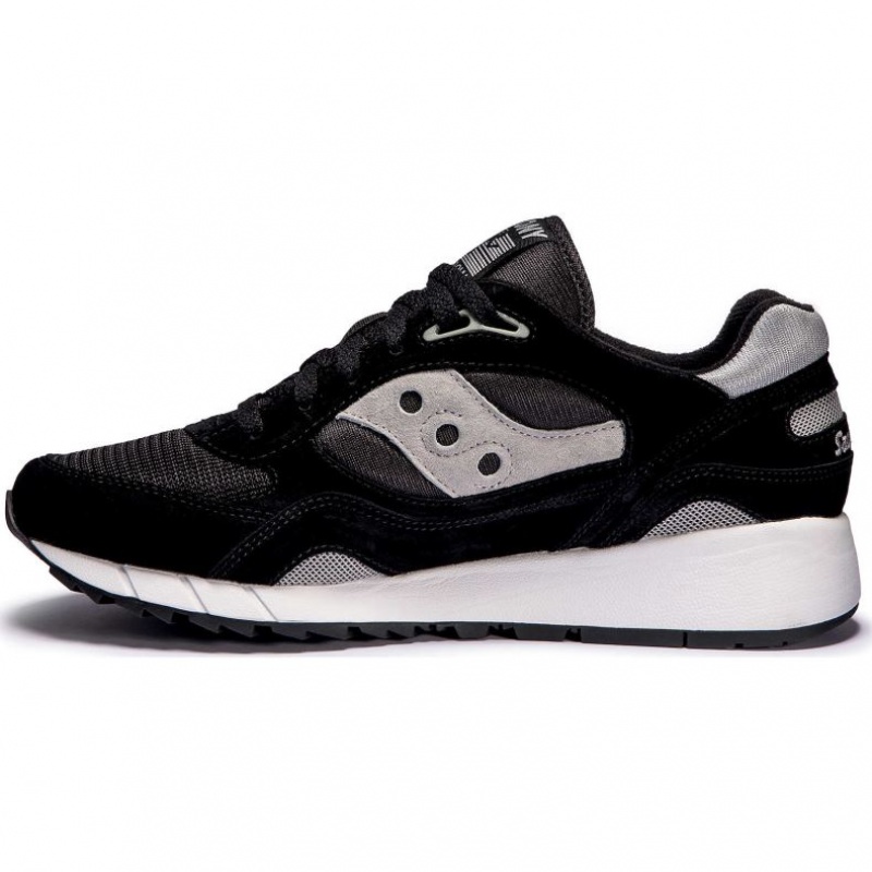 Saucony Shadow 6000 Sneaker Herren Schwarz Silber | SCHWEIZ MYXNH