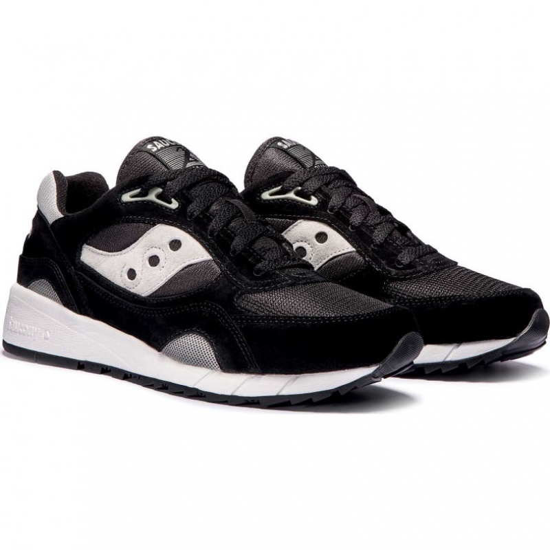 Saucony Shadow 6000 Sneaker Herren Schwarz Silber | SCHWEIZ MYXNH