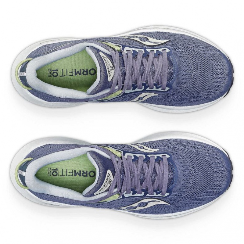 Saucony Triumph 21 Laufschuhe Damen Blau | SCHWEIZ CMGPV
