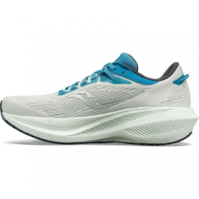 Saucony Triumph 21 Laufschuhe Damen Weiß | SCHWEIZ PLXAS