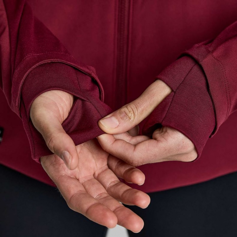 Saucony Triumph Jacke Damen Bordeaux | SCHWEIZ KJXDR
