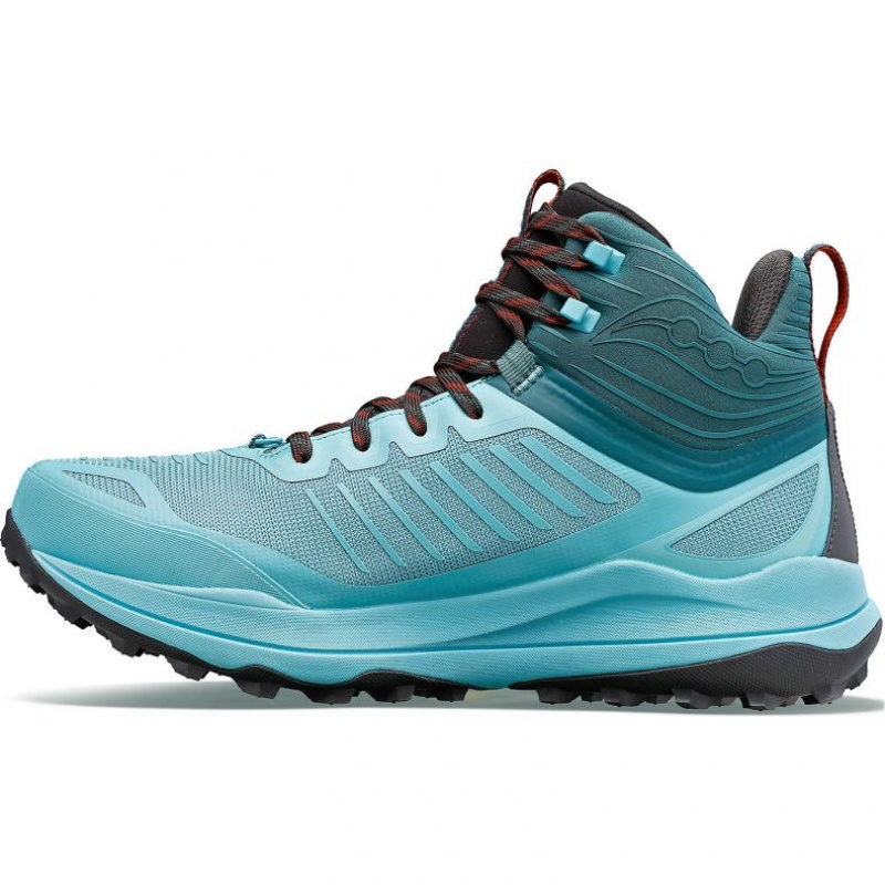 Saucony Ultra Ridge GTX Trailrunning Schuhe Herren Türkis | SCHWEIZ JCVKL