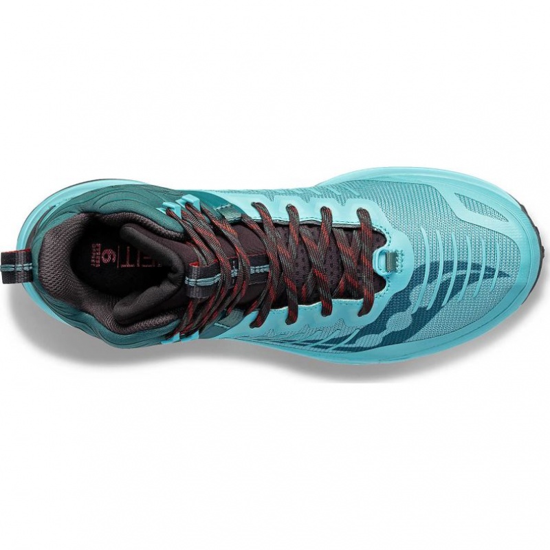 Saucony Ultra Ridge GTX Trailrunning Schuhe Herren Türkis | SCHWEIZ JCVKL