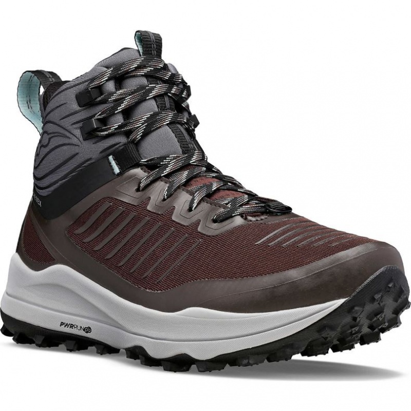 Saucony Ultra Ridge GTX Trailrunning Schuhe Damen Braun | SCHWEIZ KSINZ