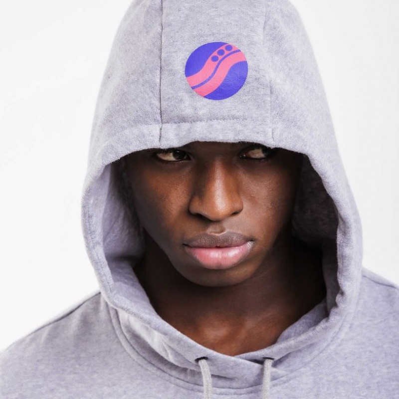Saucony X Frank Cooke Rested Hoodie Herren Hellgrau | SCHWEIZ IEBMS